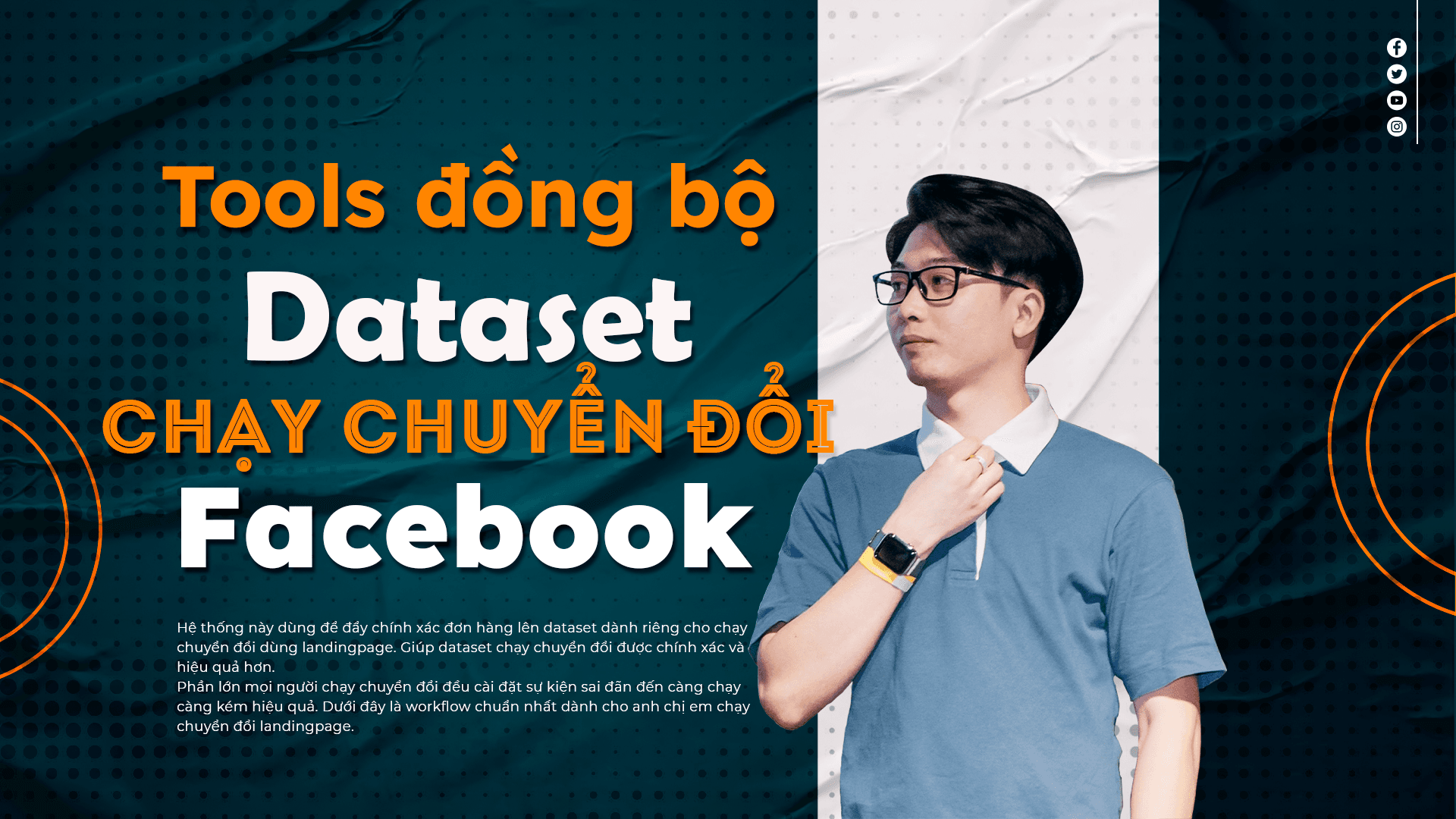 2024 | Tools đồng bộ dataset chạy chuyển đổi Facebook với Landingpage