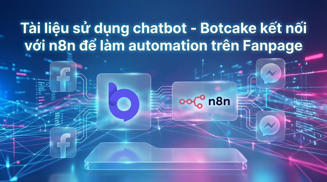 Tài liệu kết nối Botcake – n8n để làm automation trên Fanpage
